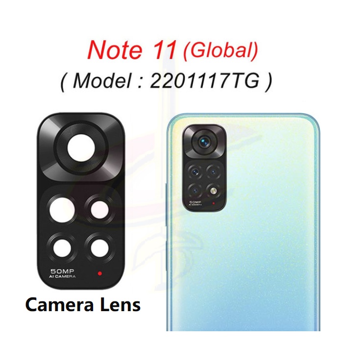 Khung Bảo Vệ Ống Kính Máy Ảnh Thay Thế Chuyên Dụng Cho Redmi Note 11 Pro + 11S