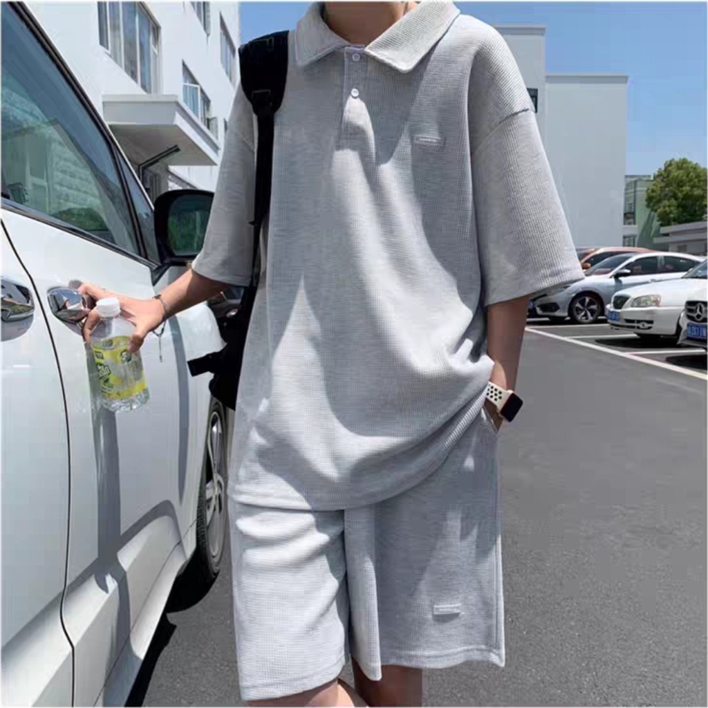 Set Quần Áo Thun Nam Thể Thao Form Rộng sozo SET NAM 90000193C2