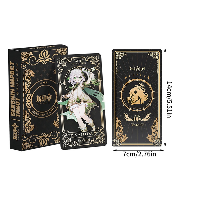 Bộ 56 Thẻ Bài Anime Genshin Va Chạm Độc Đáo Thú Vị