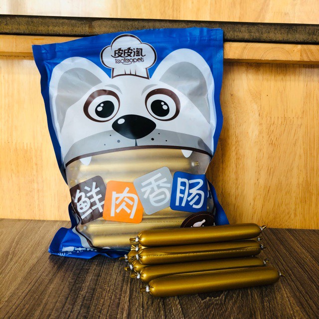 Xúc xích taotao pet dành cho thú cưng date xa