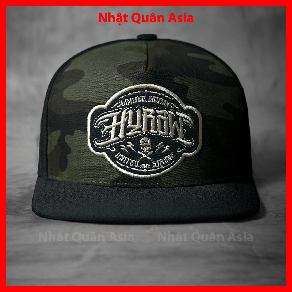 Nón lưỡi trai United camo snapback - Nhật Quân Asia nhatquanasia capman