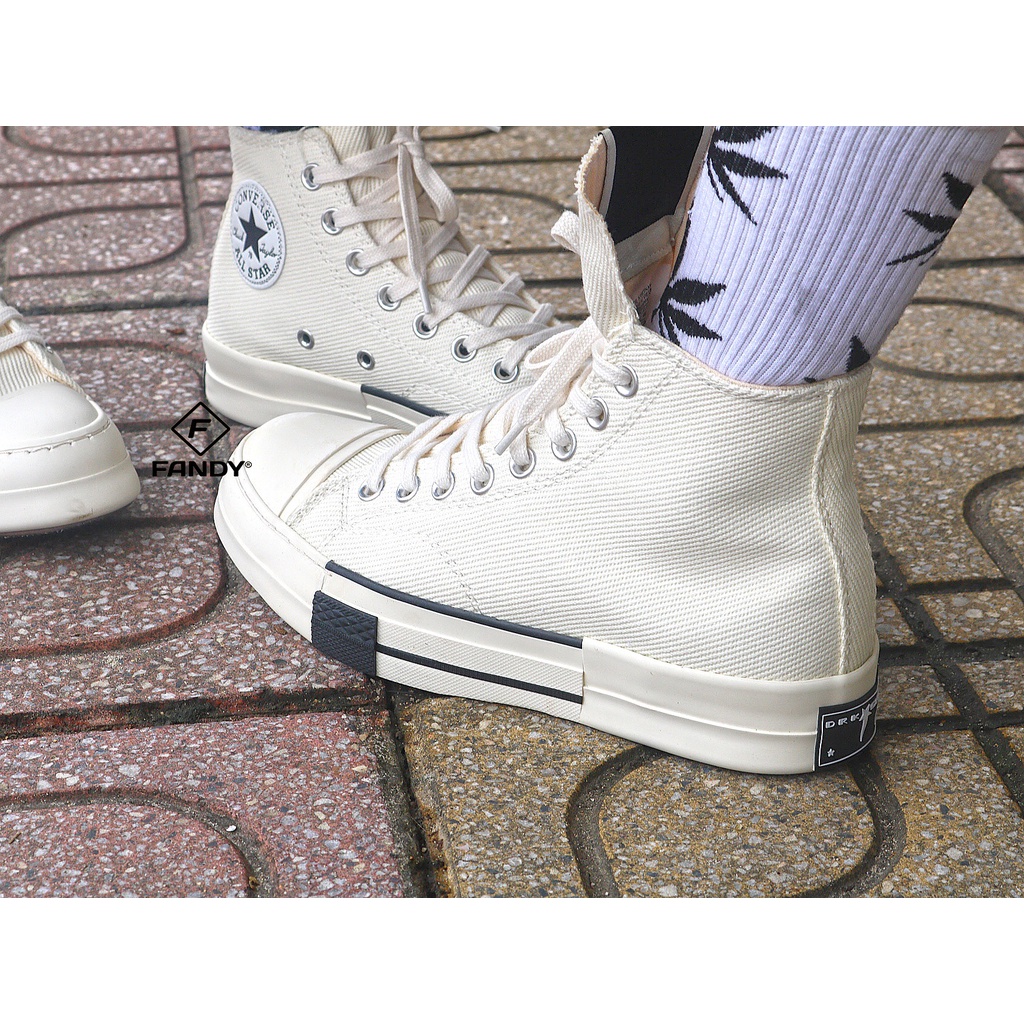 Giày sneaker nam nữ:Giày Convers Rick Owenx DRKSTAR couple sành điệu,năng động