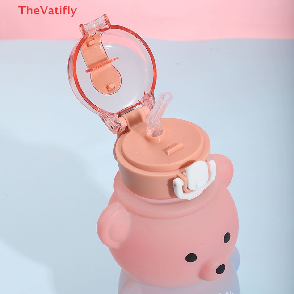 Bình Nước Hình Chú Gấu Dễ Thương Dung Tích 800ML