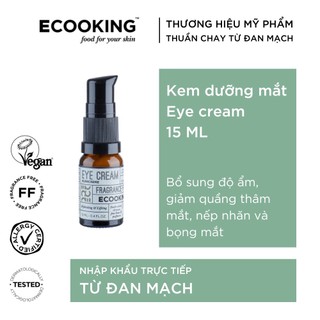  Kem dưỡng mắt chống lão hoá giảm thâm Eye cream Fragrance Free 10ml