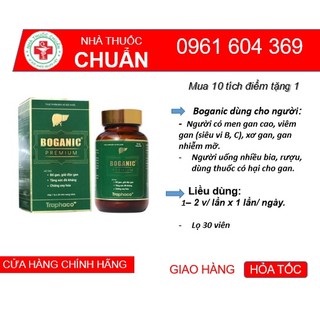 BOGANIC PREMIUM TRAPHACO(Mua 10 tặng 1) Bổ Gan, Giải Độc Gan, Tăng Sức Đề Kháng, Chống Oxy Hóa.