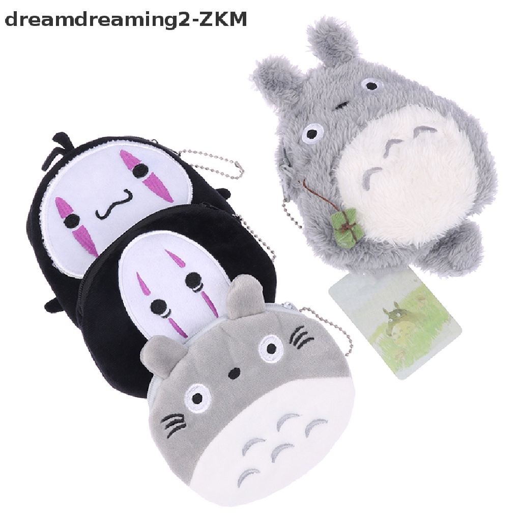 [Dreaming] Móc Khóa / Ví Tiền Xu Hình Búp Bê Anime Totoro Hóa Trang Mới [zkm]