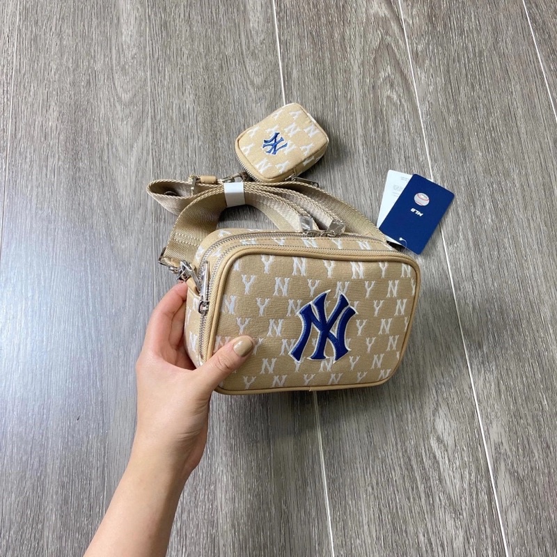 Túi MLB Monogram Jacquard Mini Crossbody - Túi đeo chéo MLB Chính hãng
