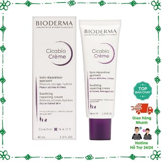 Kem Dưỡng Bioderma Cicabio Crème Hỗ Trợ Phục Hồi Da 40ml