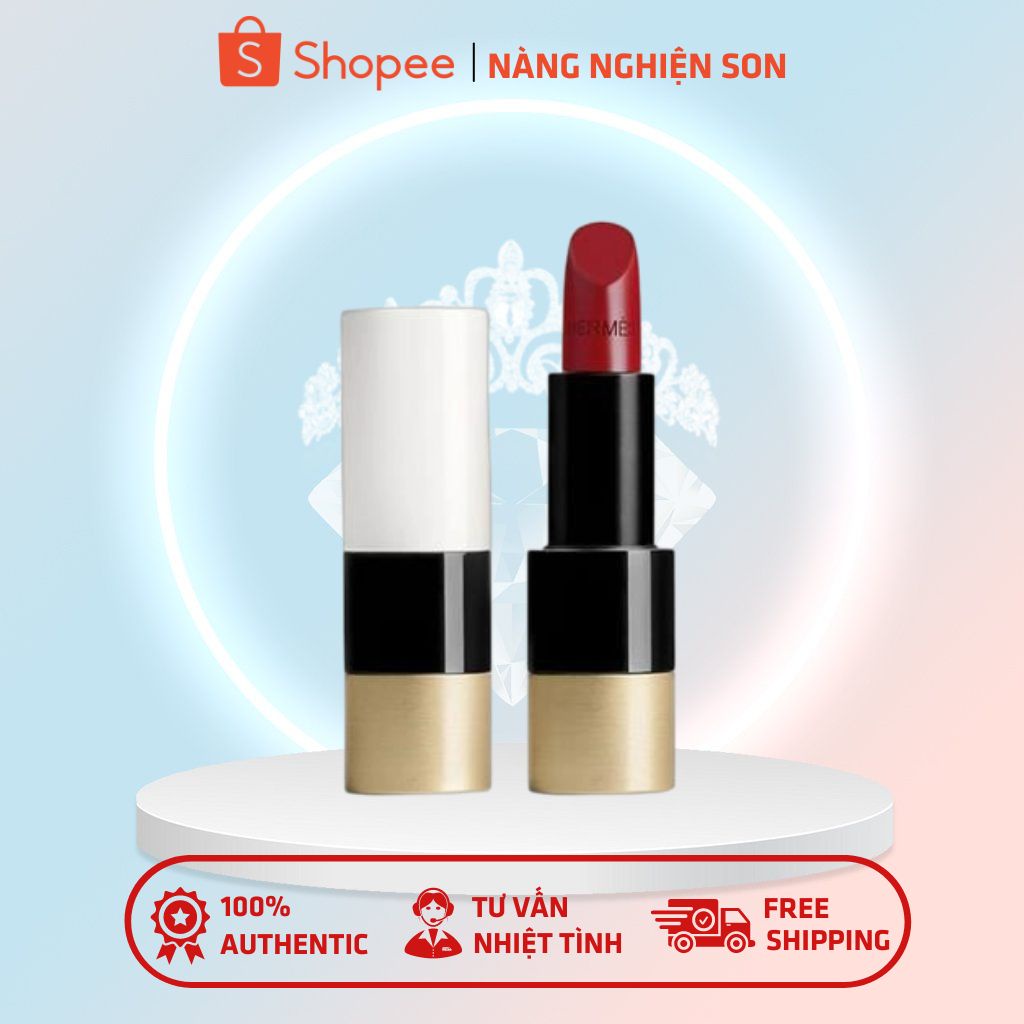 Son Thỏi Hermes Rouge Ẩm Mịn, Căng Mọng, Tươi Tắn