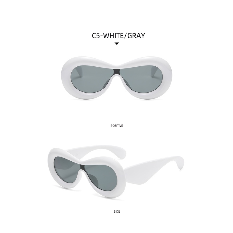 Kính Mát Gọng Tròng To Màu Kẹo Thời Trang Mới