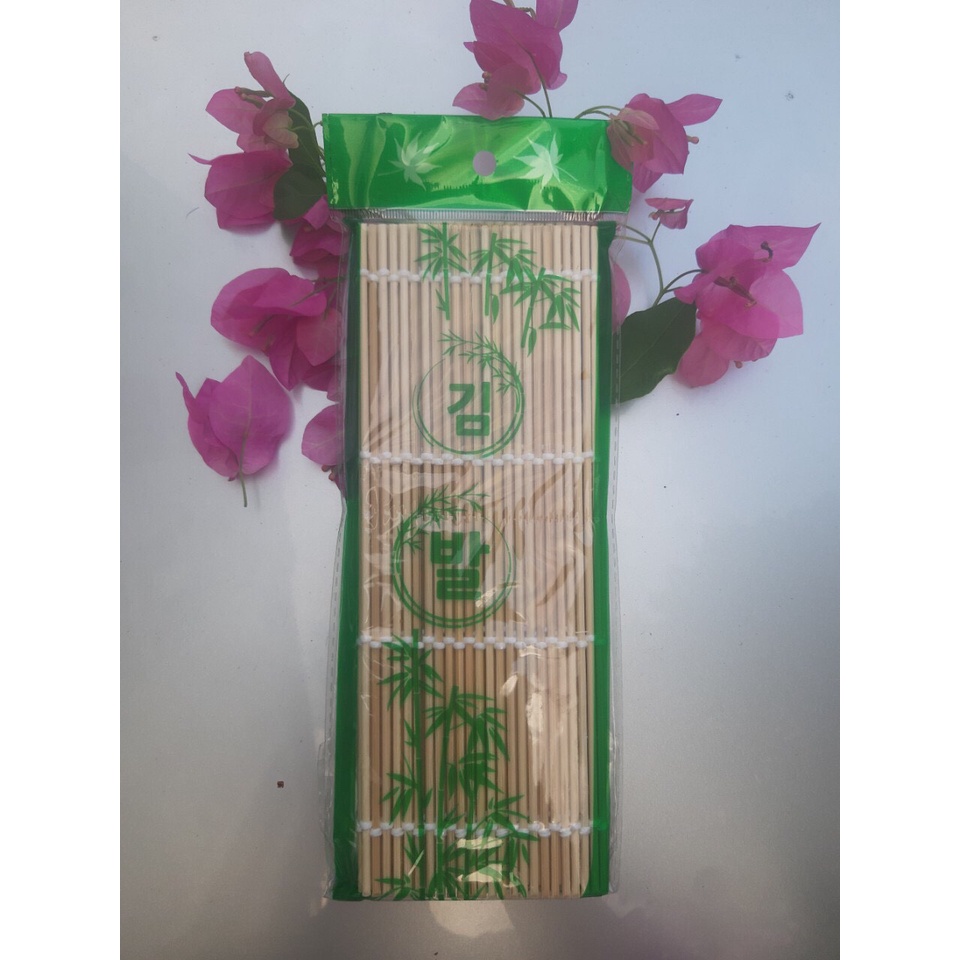 Rong Biển Cuộn Cơm 50 Lá Và  mành tre Cao Cấp