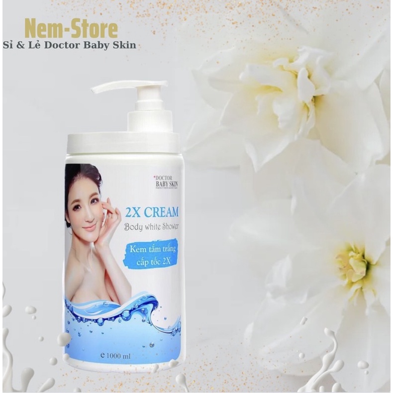 KEM TẮM TRẮNG CẤP ĐỘ 2X DOCTOR BABY SKIN