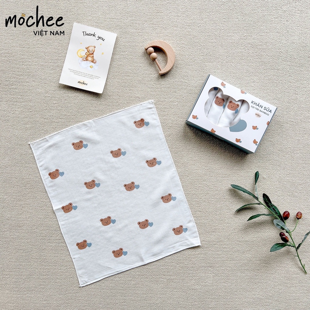 SET 6 KHĂN SỮA BAMBOO MOCHEE