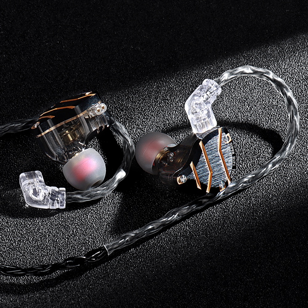 Dây Cáp Tai Nghe QKZ Q1 MAX 16 Lõi 352 3 Trong 1 Mạ Bạc Cắm MMCX QDC