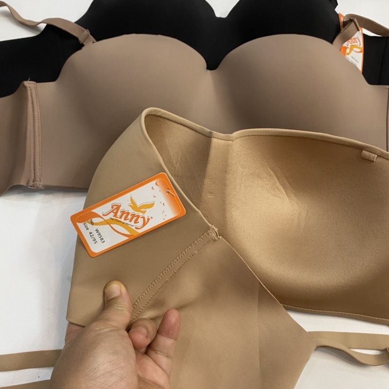 Áo lót không gọng bigsize cup ngang quả to cup B Thái lan Anny 9583 nâng ngực bản lưng to size 34 đến size 42