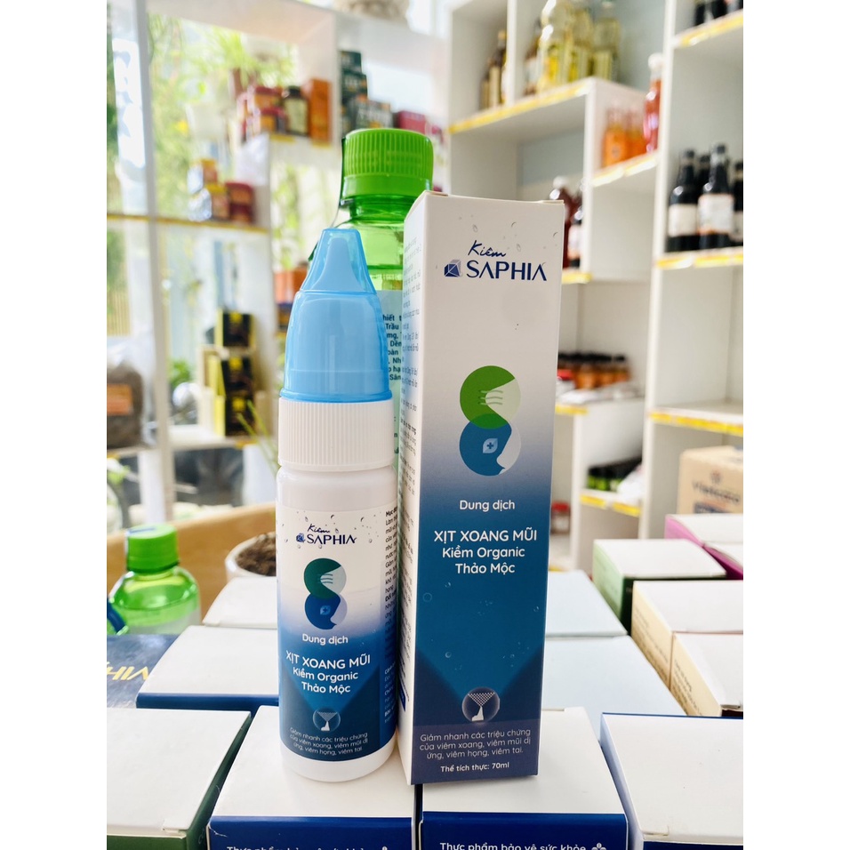 Dung Dịch Kiềm Xịt Xoang Mũi - kiềm Organic thảo mộc