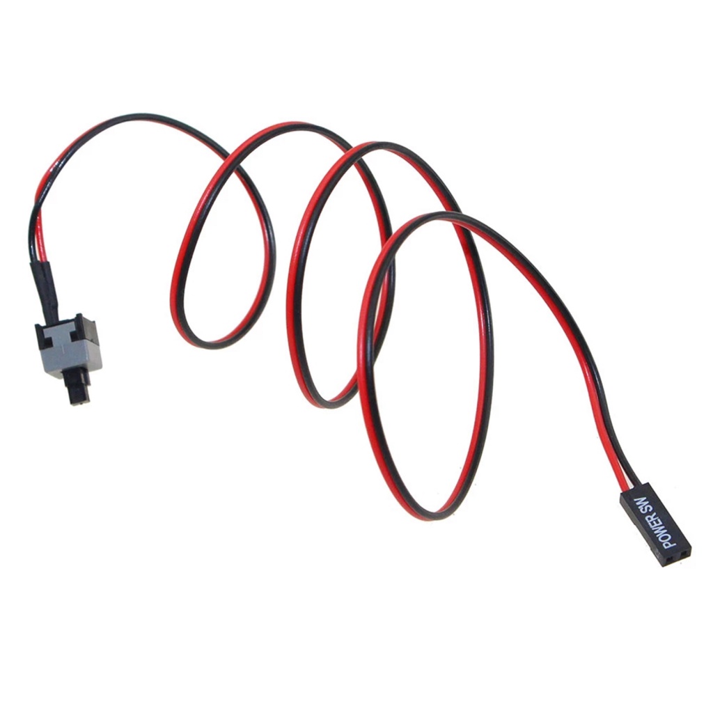 Dây Cáp Công Tắc Nguồn Bo Mạch Chủ Có Nút Bật / Tắt Thay Thế Cho Máy Tính