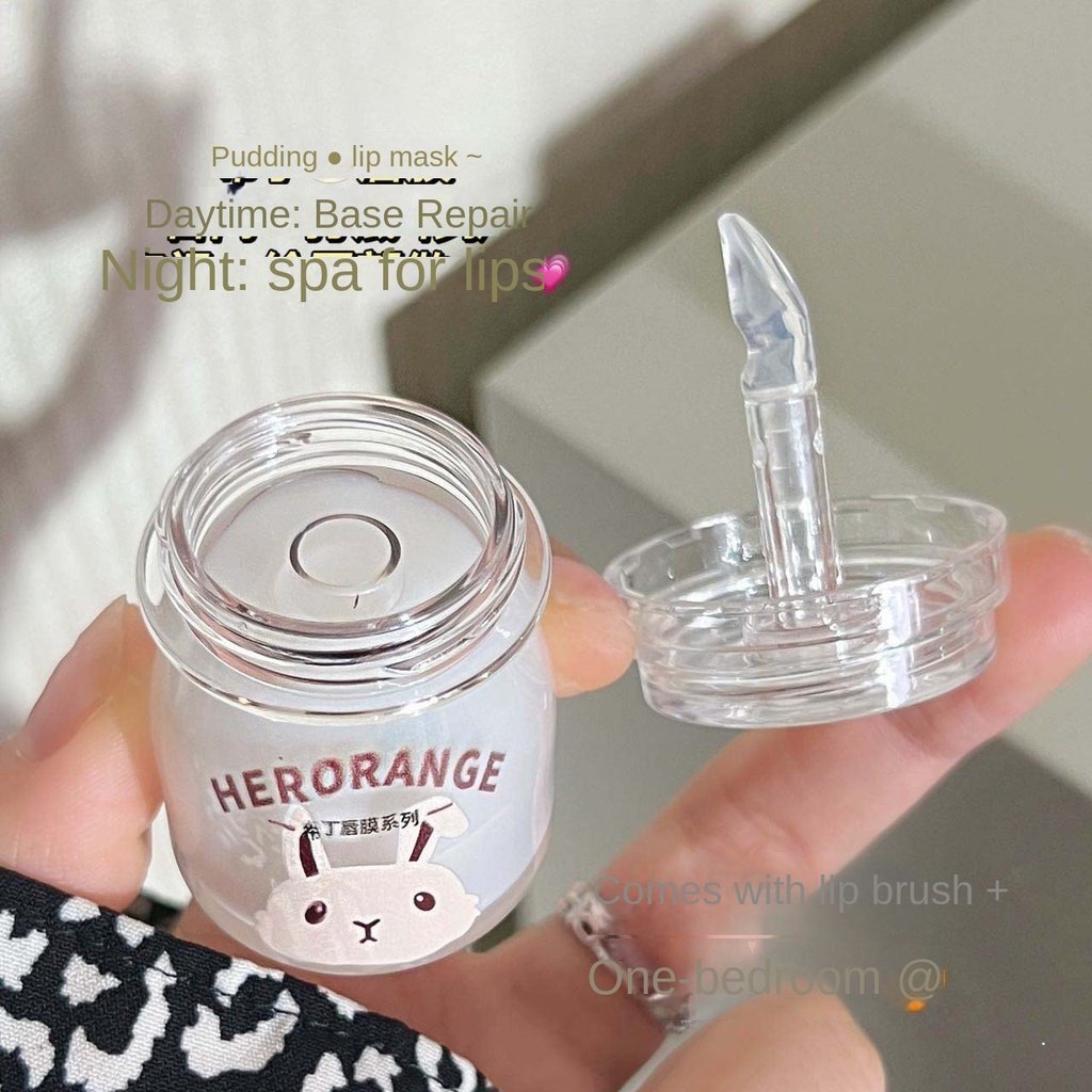 Mặt Nạ Môi Dưỡng Ẩm Thiết Kế Hình Thỏ Xinh Xắn