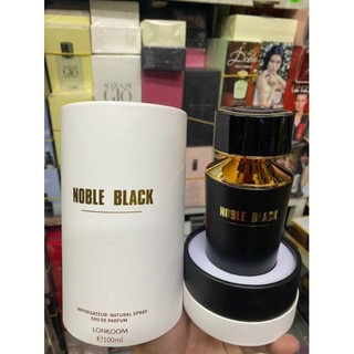 Nước hoa lonkom noble black 100ml thơm đậm đà sang trọng ảnh thật