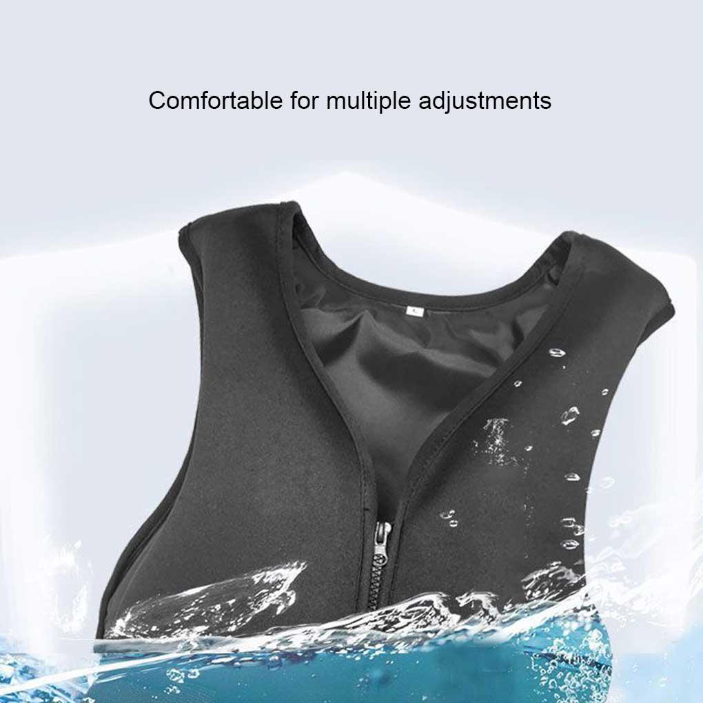 (runbu) Áo Phao Cứu Hộ Thể Thao Chống Thấm Nước Có Khóa Cài An Toàn Dành Cho Người Lớn
