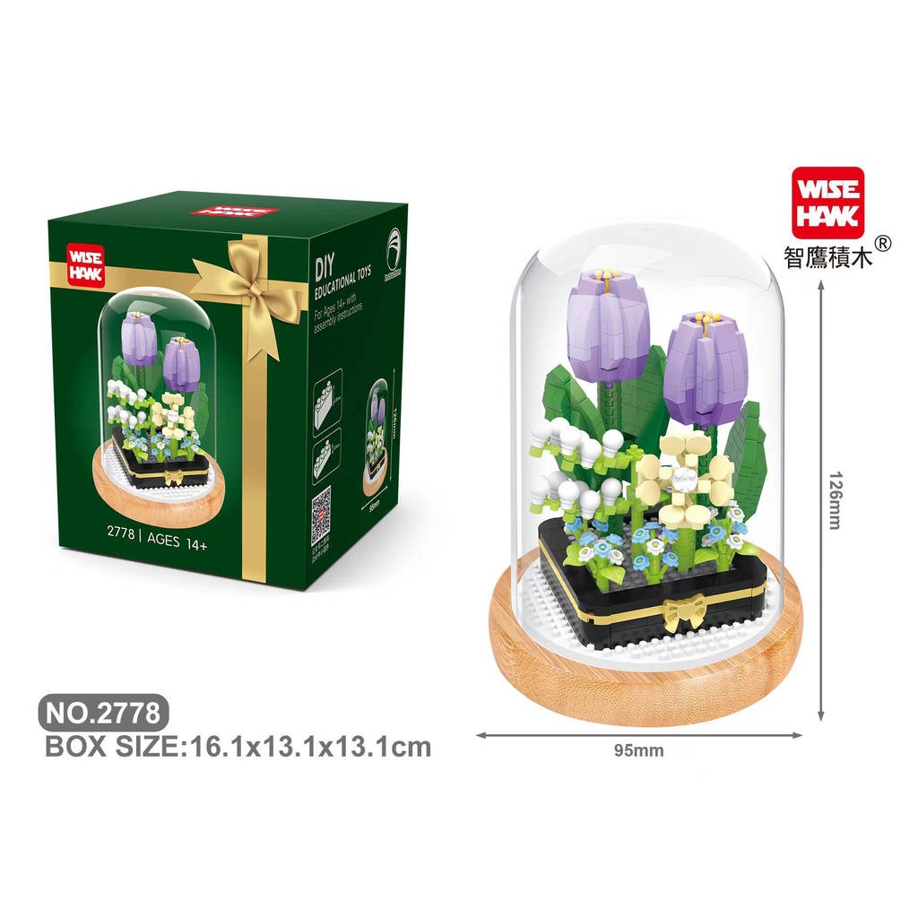 Tiktok Bó Hoa Hồng / Hướng Dương / Hoa Cúc / Jasmine / Cẩm Chướng Đồ Chơi Quà Tặng Cho Bé Gái