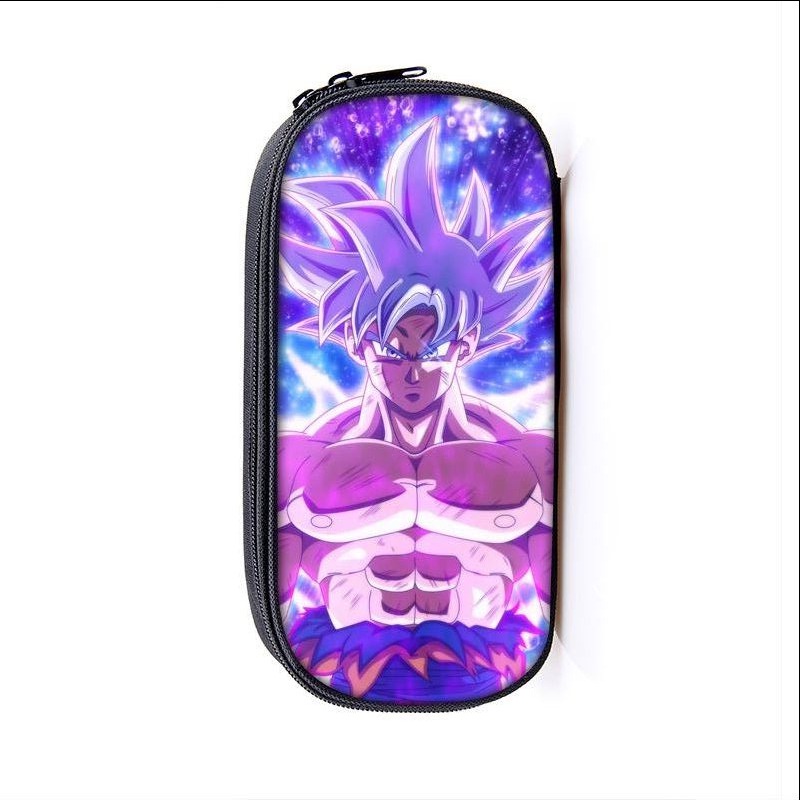 Hộp Đựng Bút Bằng polyester Một Lớp Họa Tiết Hoạt Hình Dragon Ball Có Khóa Kéo Cá Tính Dành Cho Trẻ Em
