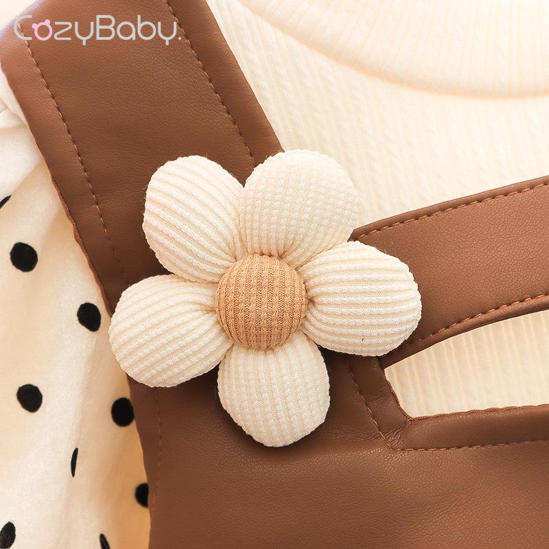 Đầm Công Chúa Giả Hai Mảnh Thời Trang Mùa Xuân 2023 Cho Bé Gái