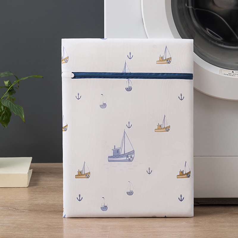 Túi Giặt Đồ In Họa Tiết Xinh Xắn Tiện Dụng