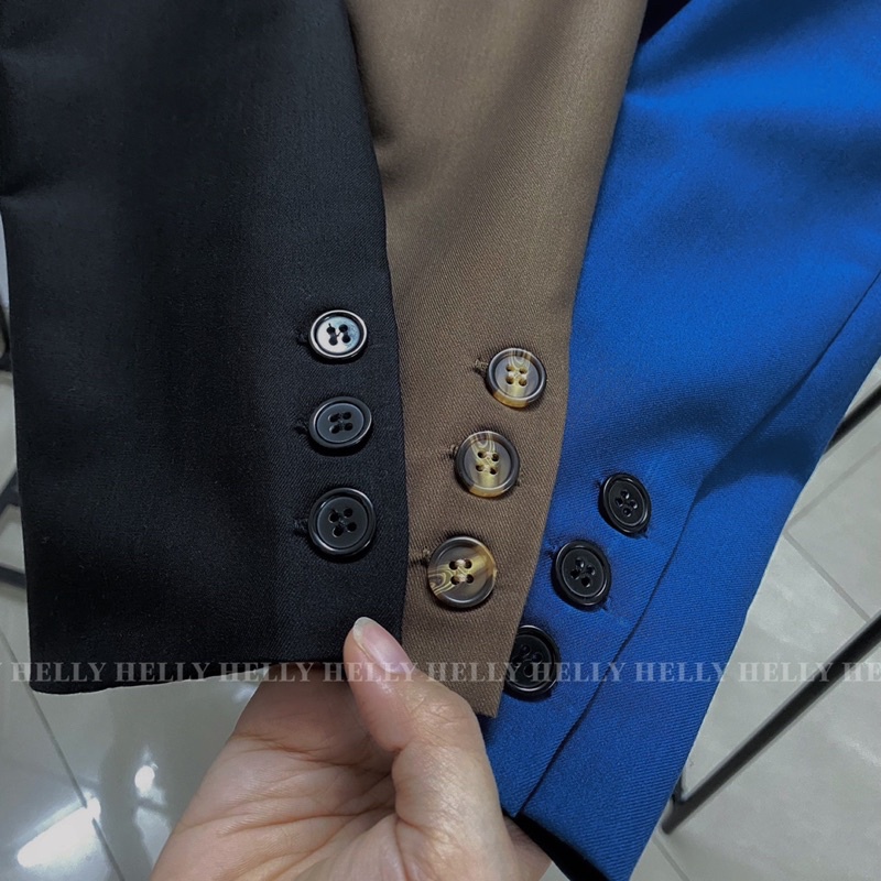 ÁO BLAZER NỮ PHOM SUÔNG XẺ TÀ HELLY SHOP
