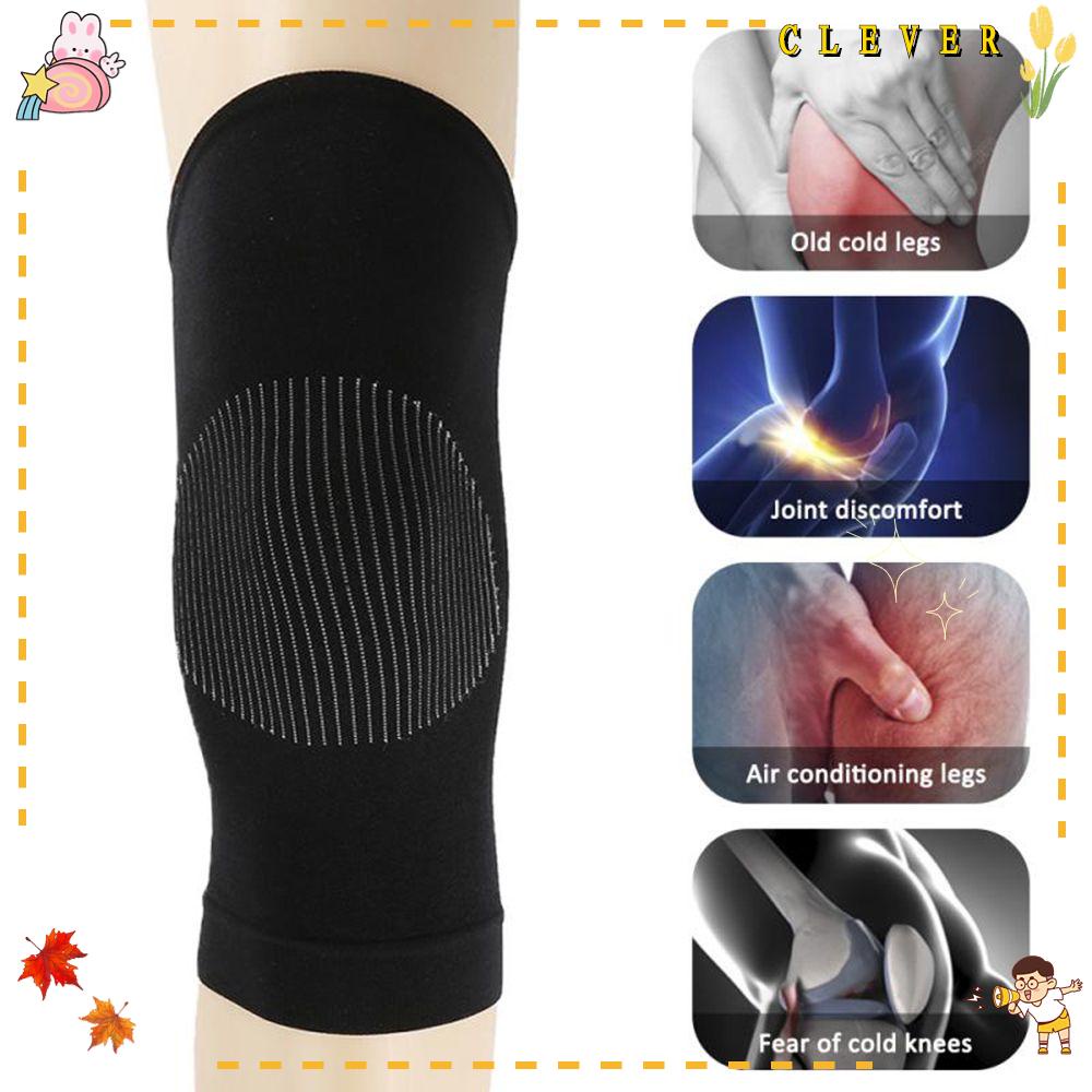 1 Cặp Miếng Đệm Giữ Ấm Bảo Vệ Đầu Gối Khi Chạy Xe Đạp