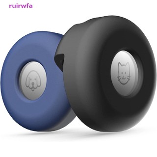 Ruirwfa Silicone Airtag Ốp Lưng Cho Apple Mèo Cổ Chó Kẹp Bao Thú Cưng Chống Mất Định Vị MỚI