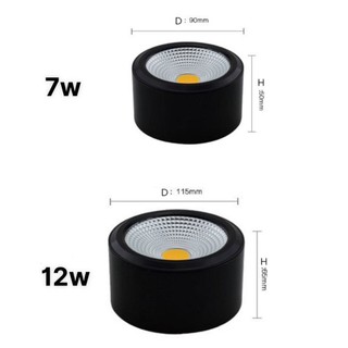 ĐÈN ỐNG BƠ LED dáng thấp ( bơ lùn ) trang trí 7w - 12w ánh sáng đẹp hoàn hảo