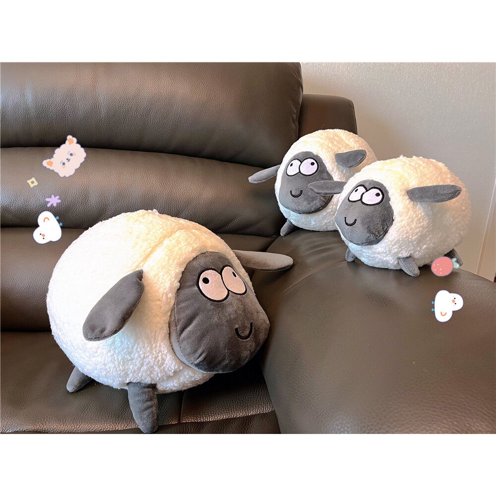 Cừu Nhồi Bông Màu Đen Đáng Yêu Trang Trí Nhà Cửa