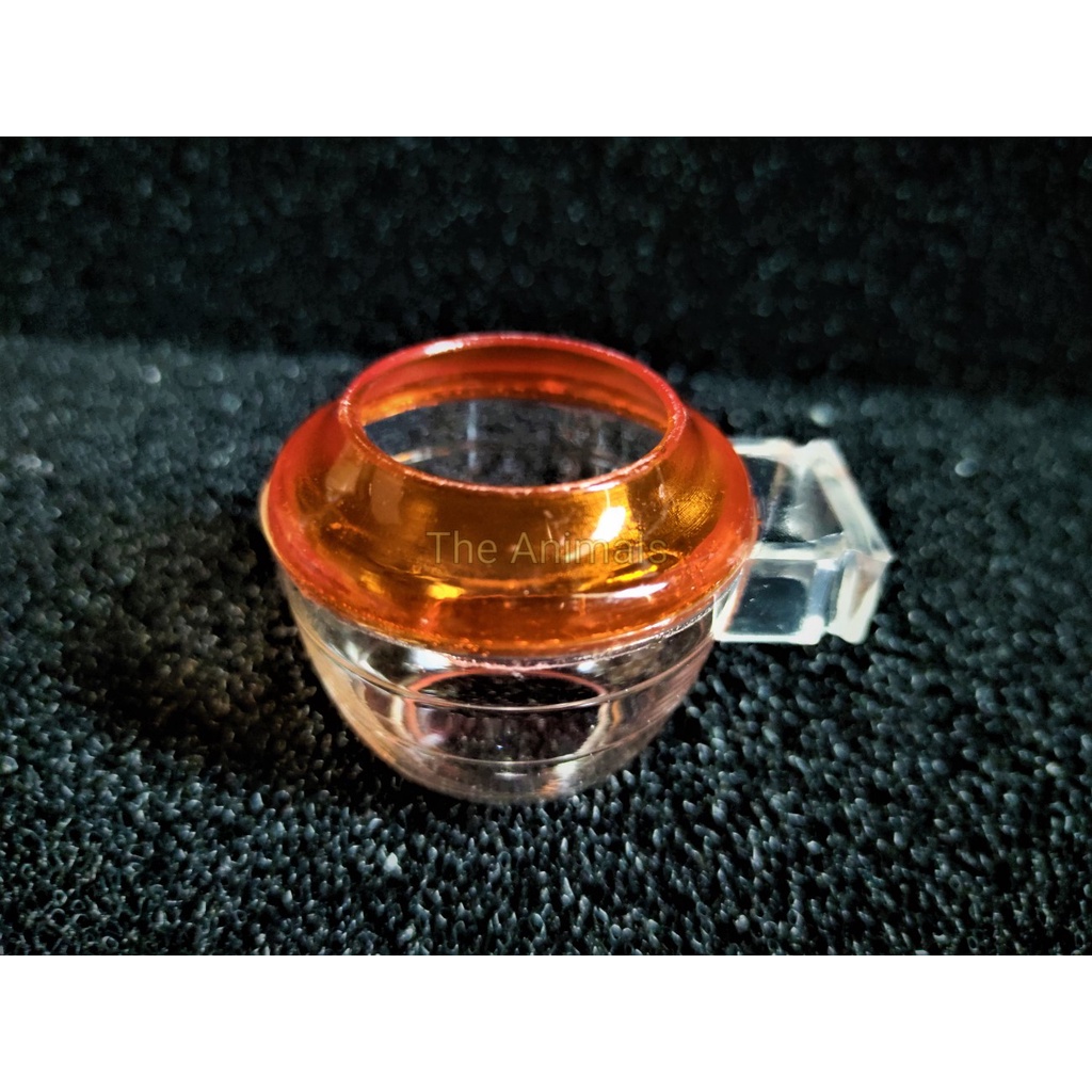 Cóng uống nước cho chim khuyên, chim chào mào, chim vàng anh, chim (miệng cam)