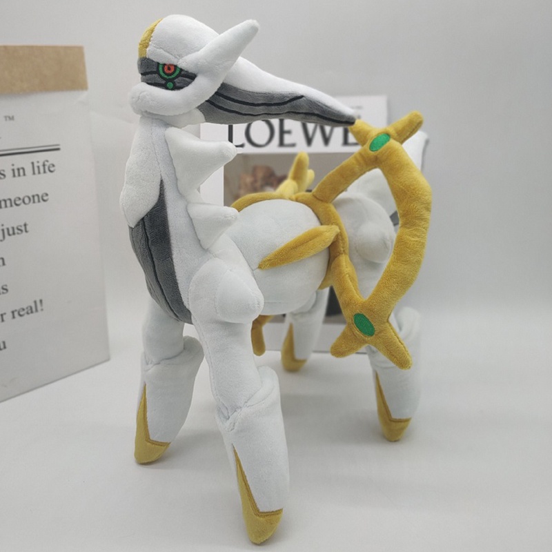 Đồ chơi nhồi bông Hình arceus Ngồi Dài 23cm Mềm Mại