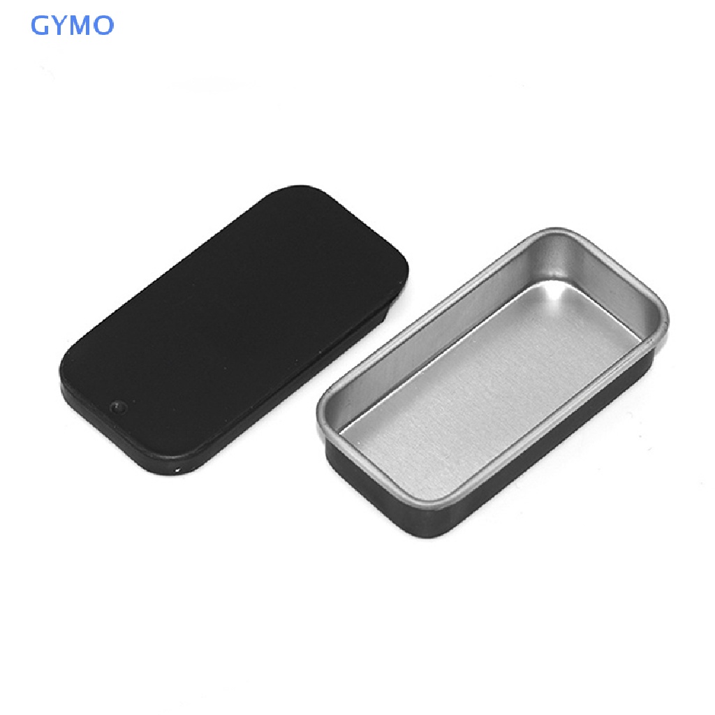 Hộp Thiếc Mini Hình Chữ Nhật Bằng Thiếc Đựng Kẹo Tiện Dụng