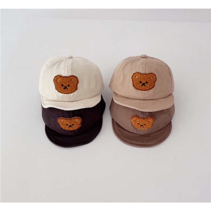 Mũ lưỡi trai phong cách Hàn Quốc các loại cho bé