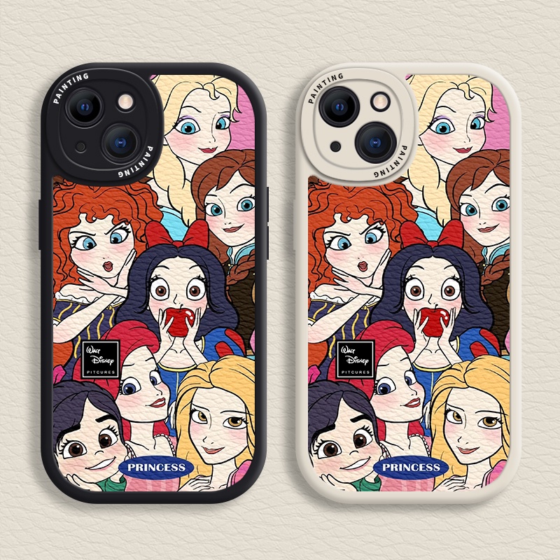 Ốp Điện Thoại Mềm Hình Công Chúa Vui Nhộn Cho iPhone 14 / 13 / 12 / 11 Promax 6 / 7 / 8 Plus / X / XR / Xs Max