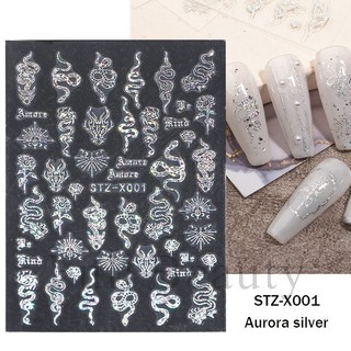 Sticker Dán Móng Hình Bướm 3d
