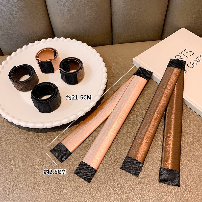 Kẹp Tóc Đính Bóng Lông Bằng Sắt Phong Cách Hàn Quốc Mới