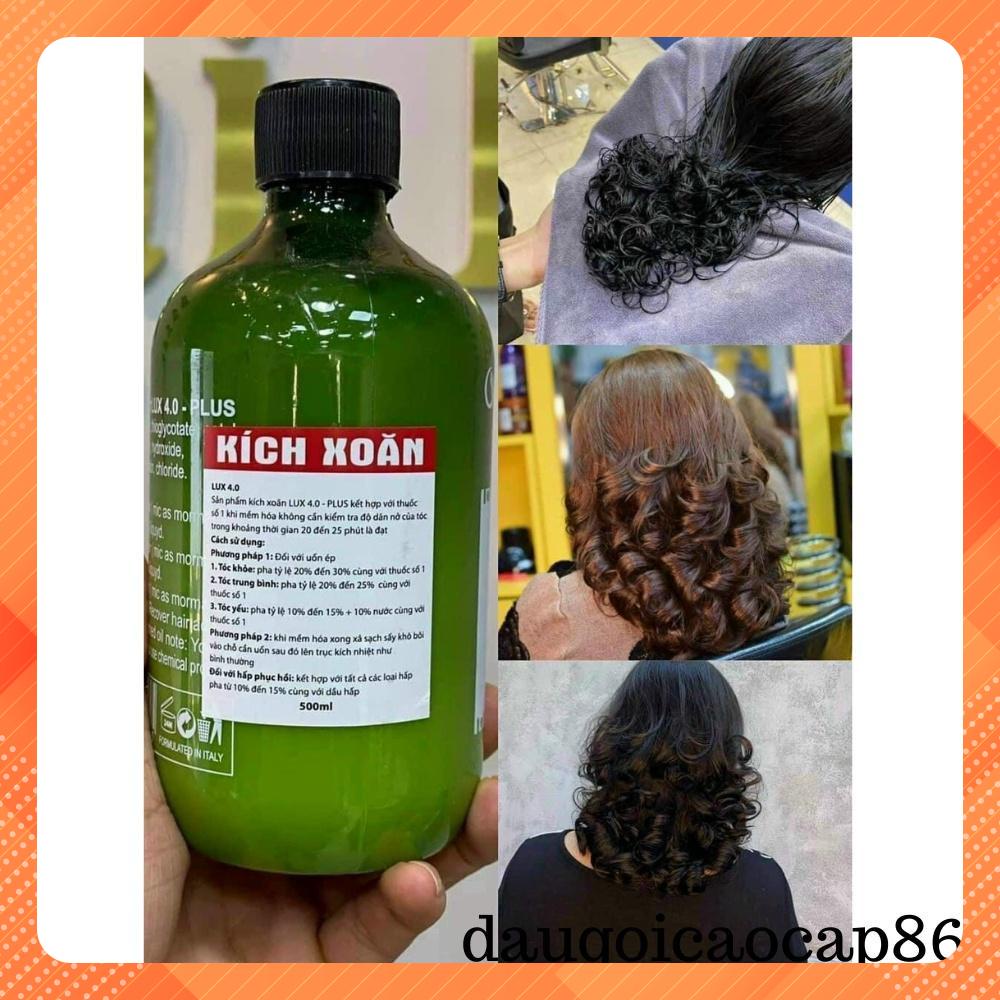 Kích Xoăn OCEAN PLUS,Kích Xoăn Tóc lux 4.0 500ml Chính Hãng - CURLY SUPPORT