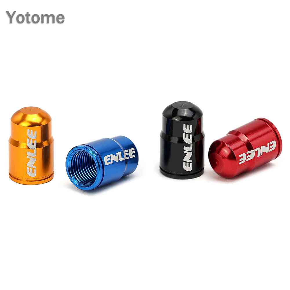 2 Nắp Van Bánh Xe Đạp Bằng Hợp Kim Nhôm