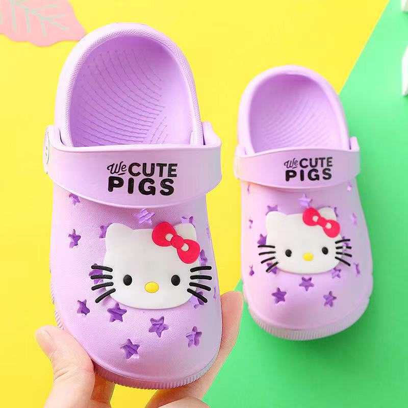 Dép Đi Trong Nhà Chống Trượt Kiểu Công Chúa Hoạt Hình Dễ Thương Cho Bé Gái