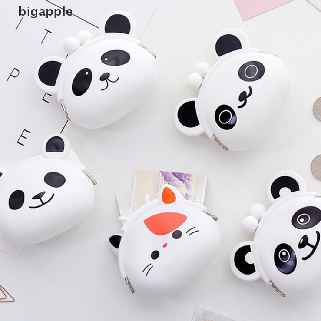 Ví Silicon Mềm Mini Hình Động Vật Hoạt Hình Dễ Thương Dành Cho Bé Gái