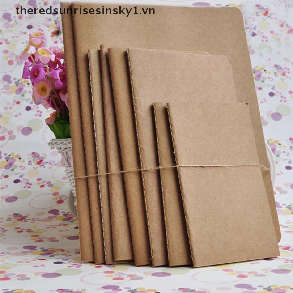 * Đồ Chơi * * Sổ Ghi Chú Giấy Kraft Bìa Cứng Cổ Điển