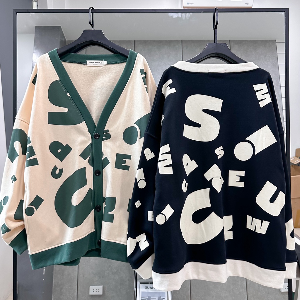 Áo Cardigan SIU From Rộng Phong Cách Ulzang