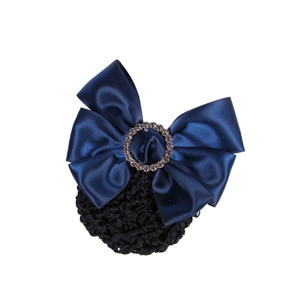 Kẹp Tóc Dạng Lưới Hình Nơ Thời Trang Mùa Thu Cho Nữ