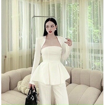 Áo khoét lưng tay dài, hàng thiết kế chất thun xịn, may 2 lớp dày dặn, phong cách sang chảnh