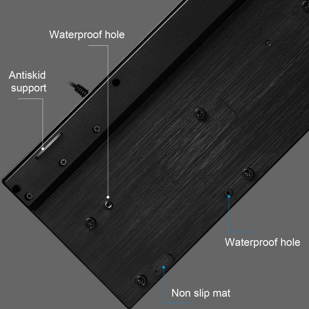 Set 2 Chuột Máy Tính 104 Phím 4 Nút Bấm Có Độ Chính Xác Cao