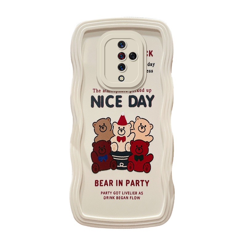 Ốp vivo s1pro ốp lưng vivo s1 pro Điện Thoại Mềm Họa Tiết Hoạt Hình Sóng Biển Cho vivo s1pro